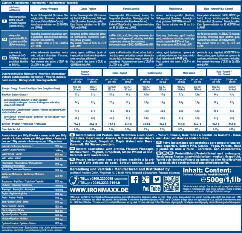 100% Whey Protein 2.35kg - Image 2
